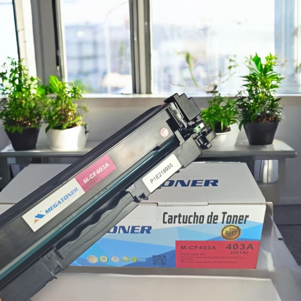 Tóner HP 201A MEGATONER Genérico Negro (M-CF403A) Compatible con HP M252 M274 M277