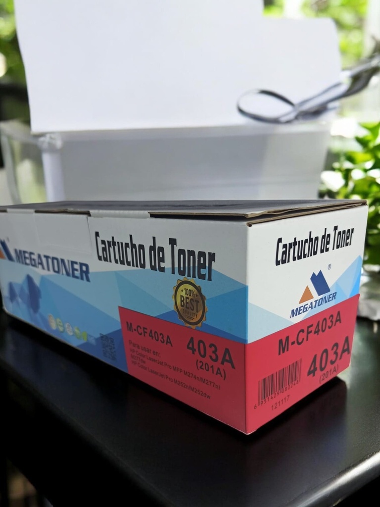 Tóner HP 201A MEGATONER Genérico Negro (M-CF403A) Compatible con HP M252 M274 M277