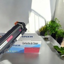 Tóner HP 206A sin chip MEGATONER Genérico Negro (M-W2113Asc) Compatible con HP M283fdw M255dw