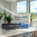 Tóner HP 55X MEGATONER Genérico Negro (M-CE255X) Compatible con HP P3015 M525