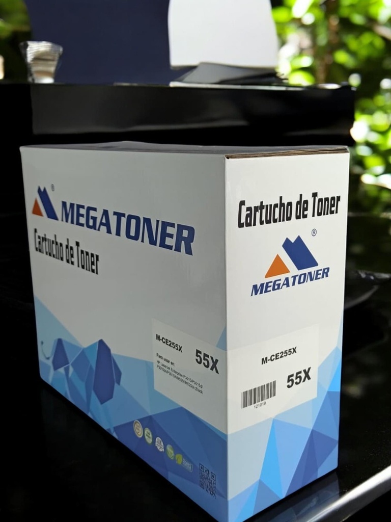 Tóner HP 55X MEGATONER Genérico Negro (M-CE255X) Compatible con HP P3015 M525