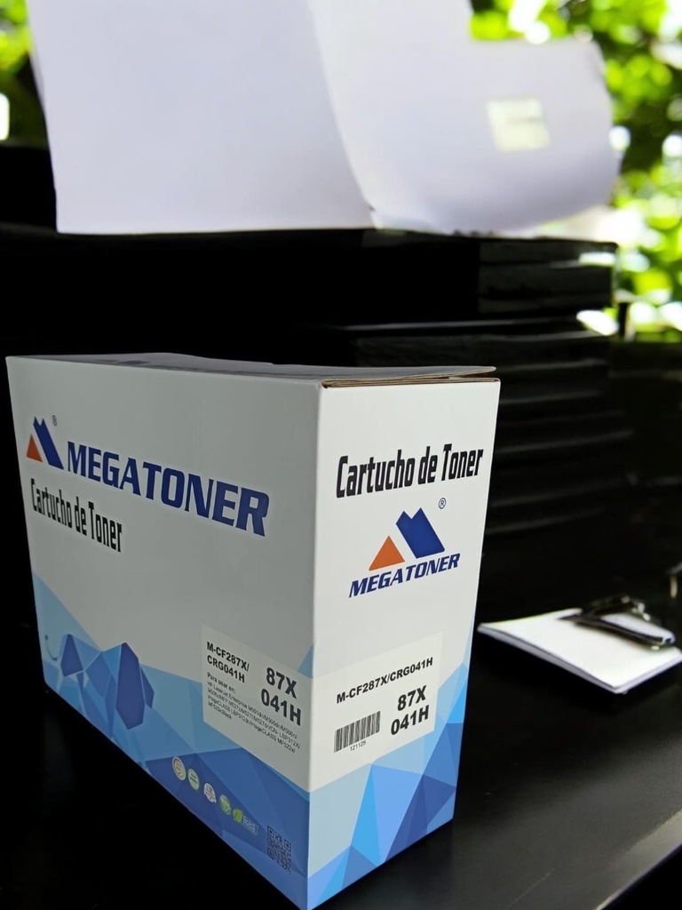 Tóner HP 87X MEGATONER Genérico Negro (M-CF287X) Compatible con HP M506 M527 M501