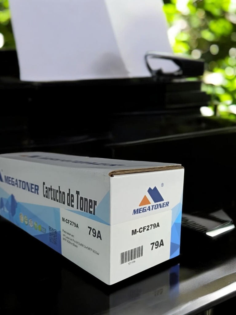 Tóner HP 79A MEGATONER Genérico Negro (M-CF279A) Compatible con HP M12 M26