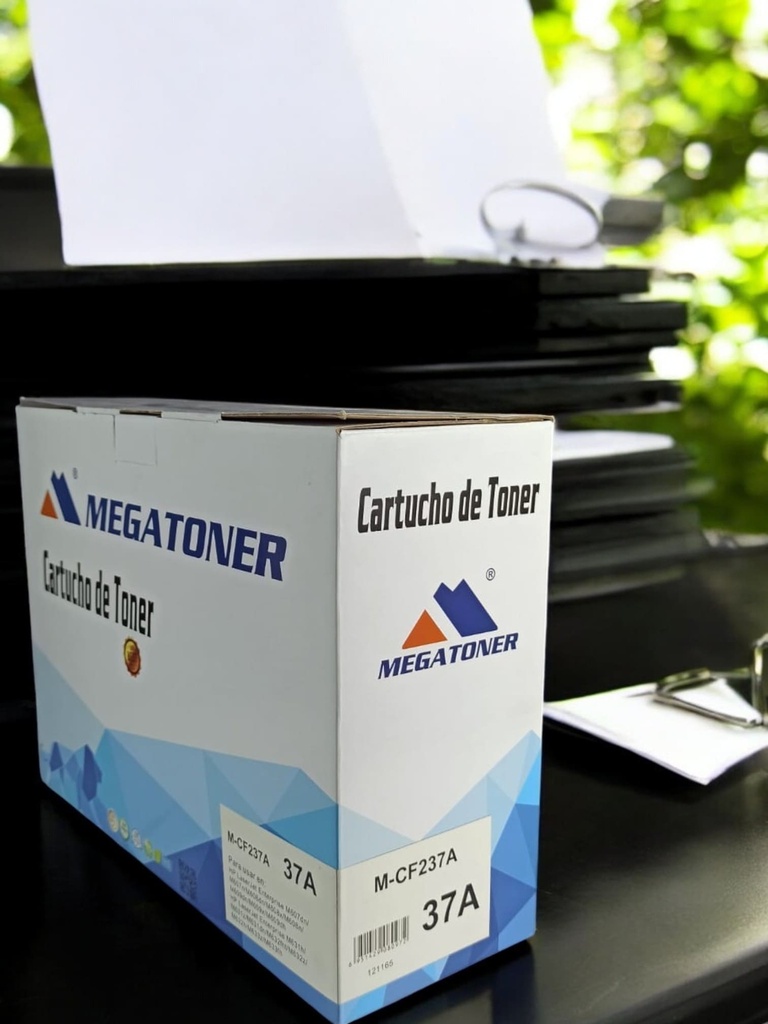Tóner HP 37A MEGATONER Genérico Negro (M-CF237A) Compatible con HP M607 M608 M609