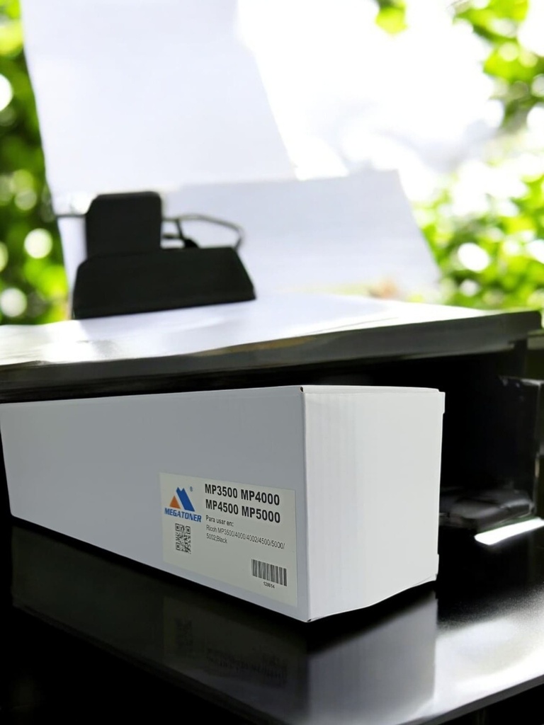 Tóner Ricoh 4500 MEGATONER Genérico Negro (M-MP4500) Compatible con Ricoh MP4500 MP5000 MP5002