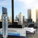 Tóner Ricoh MP201 MEGATONER Genérico Negro (M-1270D) Compatible con Ricoh Aficio 1515 MP151 161 171 201