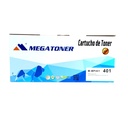 Tóner Ricoh 401 MEGATONER Genérico Negro (M-MP401) Compatible con Ricoh SP 4520 MP401