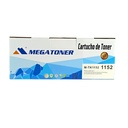 Tóner Kyocera 1152 MEGATONER Genérico Negro (M-TK1152) Compatible con Kyocera ECOSYS M2135 ECOSYS M2635 ECOSYS M2735 ECOSYS P2235