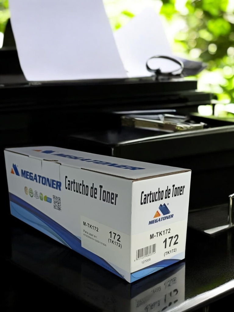 Tóner Kyocera 1172 MEGATONER Genérico Negro (M-TK1172) Compatible con KYOCERA ECOSYS M2040 ECOSYS M2540 ECOSYS M2640