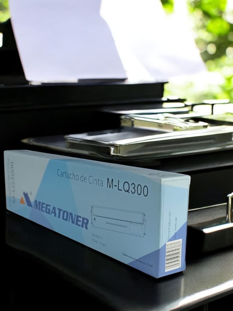 Cinta Espon LX300 MEGATONER Genérico Negro (M-LX300)