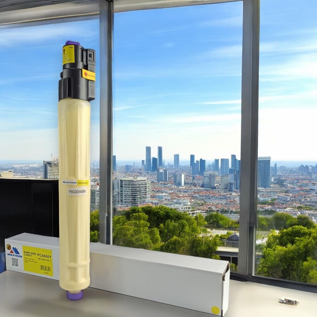 Tóner Ricoh 4000/5000 MEGATONER Genérico Negro (M-MPC4000/C5000 Y)