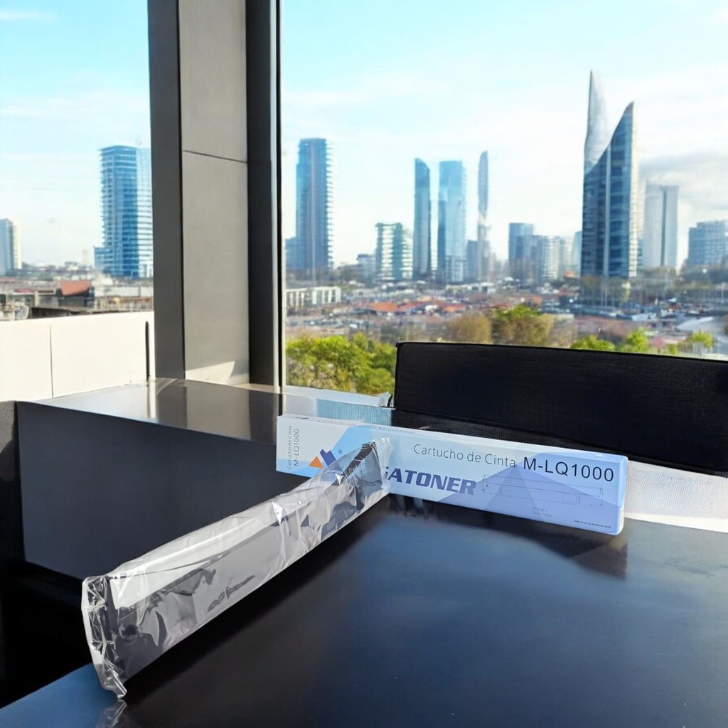 Cinta Espon LQ1000 MEGATONER Genérico Negro (M-LQ1000/1070/FX1050/1170/1180)