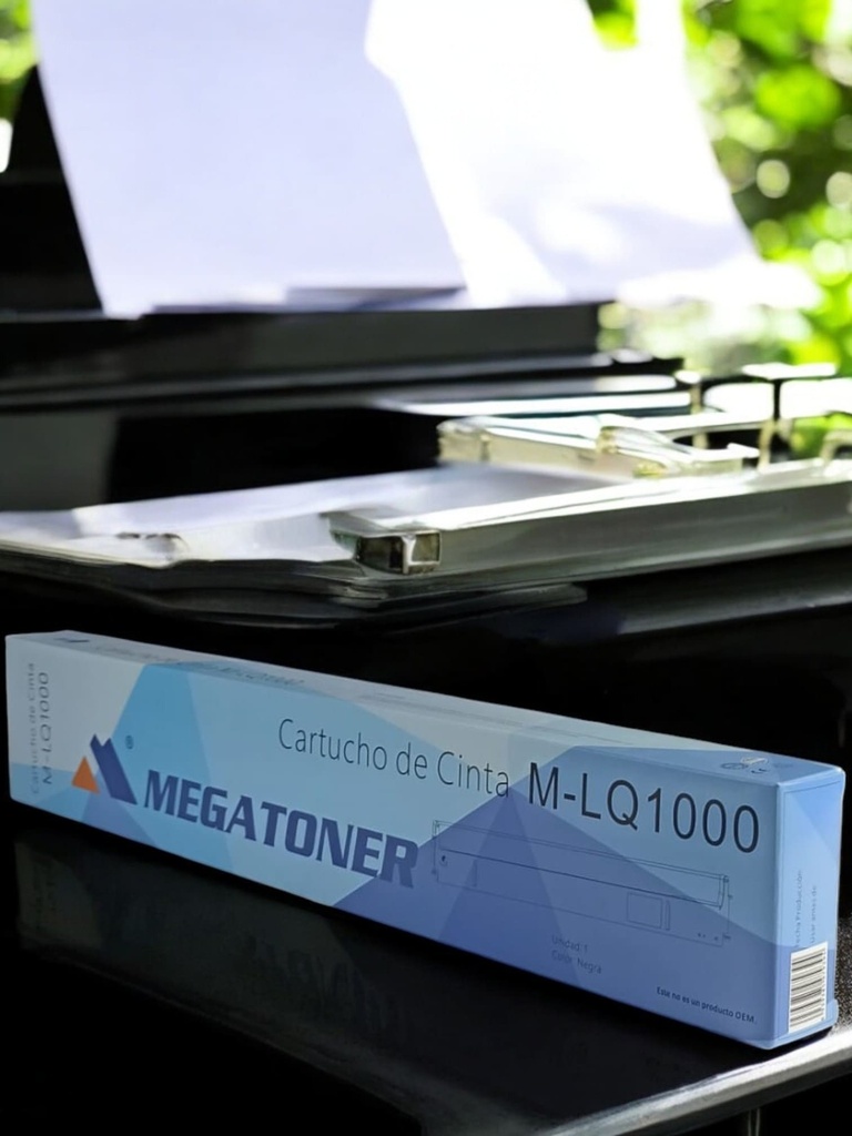 Cinta Espon LQ1000 MEGATONER Genérico Negro (M-LQ1000/1070/FX1050/1170/1180)