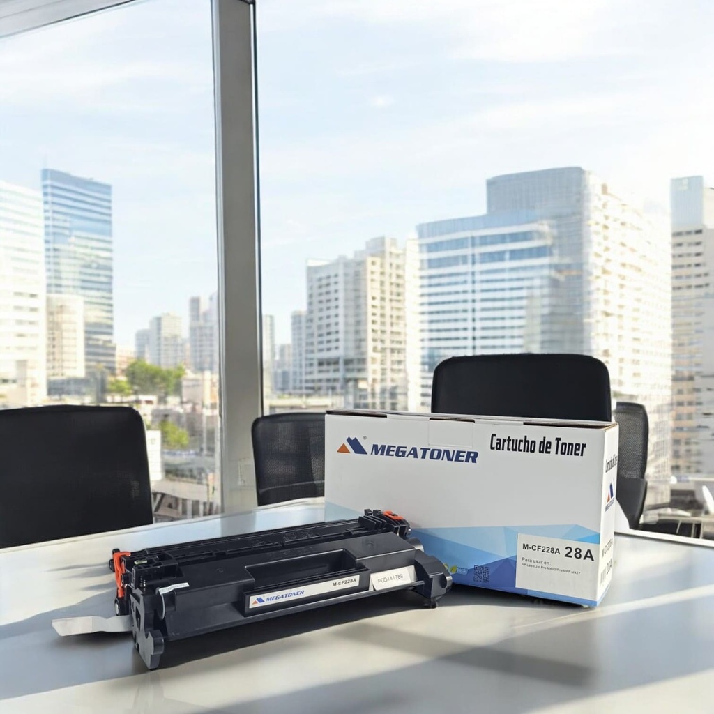 Tóner HP 28A MEGATONER Genérico Negro (M-CF228A) Compatible con HP M403 M427