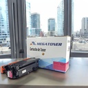 Tóner HP 504A MEGATONER Genérico Negro (M-CE253A) Compatible con HP CP3525 CM3530