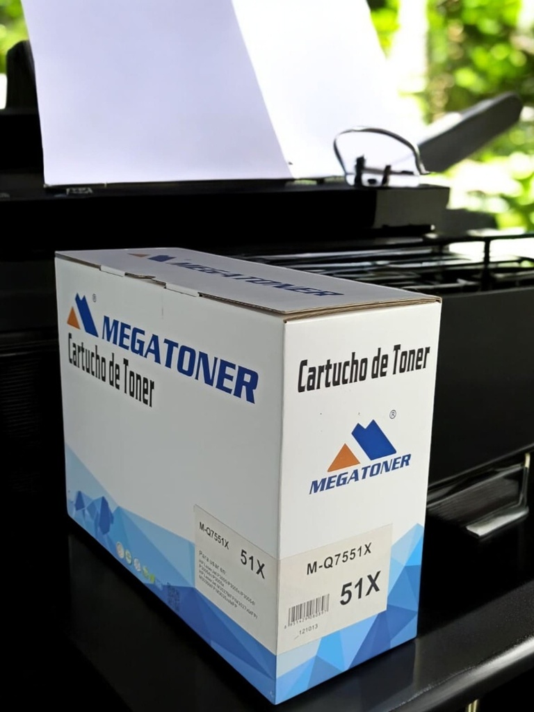 Tóner HP 51X (Q7551X) Compatible con HP M3035, P3005 | MEGATONER