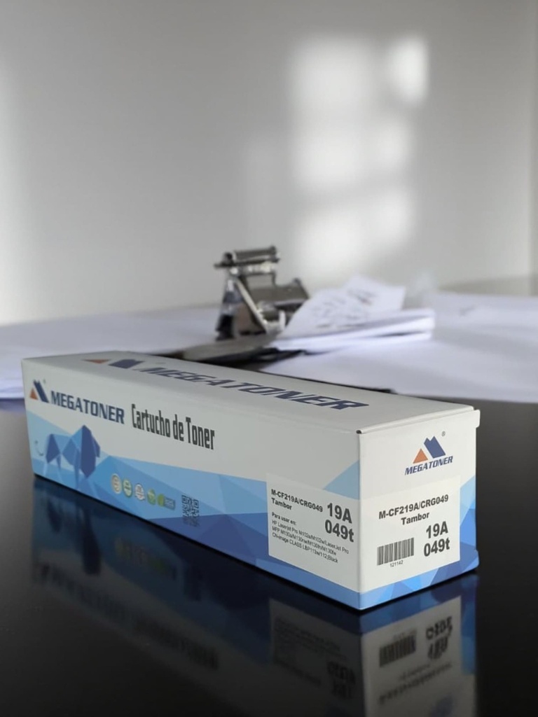 Tambor de Creación de Imágenes HP 219A/049 MEGATONER Genérico Negro (M-CF219A/CRG049) Compatible con HP M102 M130 LBP113
