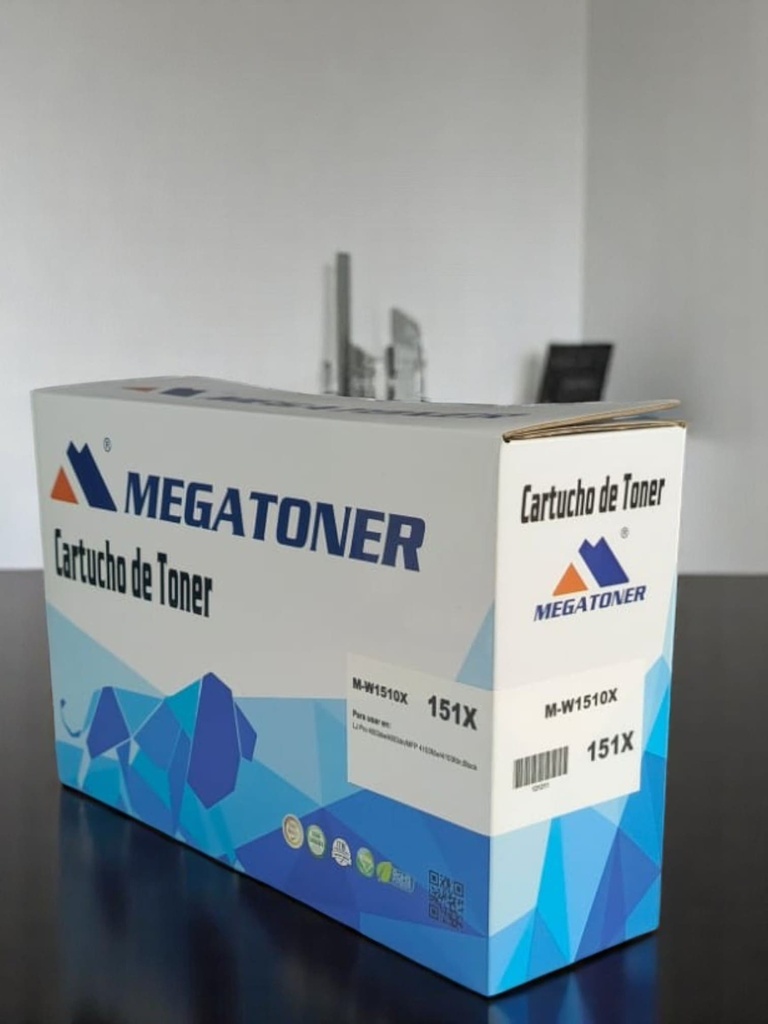 Tóner HP 151X con chip (W1510X) Compatible con HP 4003, 4103 | Megatoner