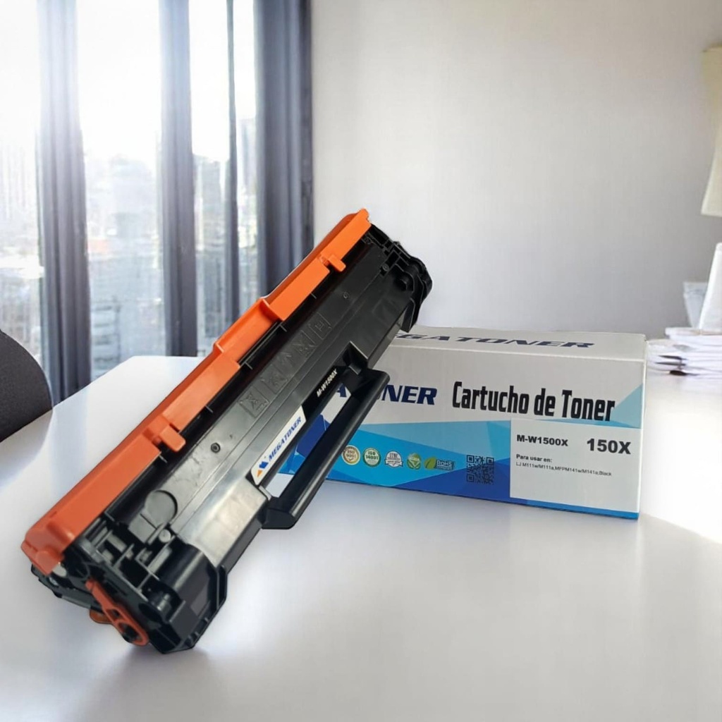 Tóner HP 150X con chip (W1500X) Compatible con HP M111, M141 | Megatoner