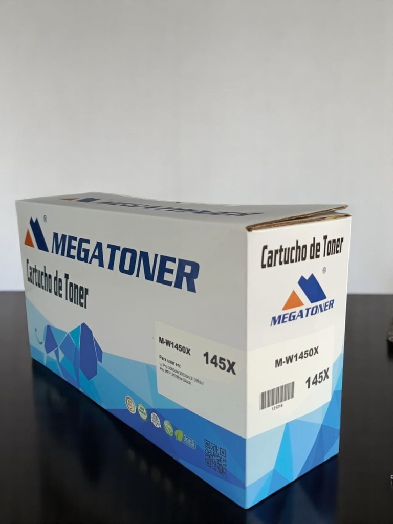 Tóner HP 145X con chip (W1450X) Compatible 3003, 3103 | Megatoner