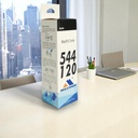 Botella de Tinta Epson 544 MEGATONER Genérico Negro (M-T544120) Compatible con Epson L1110 L3110 L3150 L5190