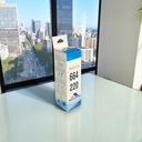 Botella de Tinta Epson 664 MEGATONER Genérico Cyan (M-T664220) Compatible con Epson L1110 L3110 L3150 L5190