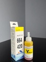 Botella de Tinta Epson 664 MEGATONER Genérico Yellow (M-T664420) Compatible con Epson L1110 L3110 L3150 L5190