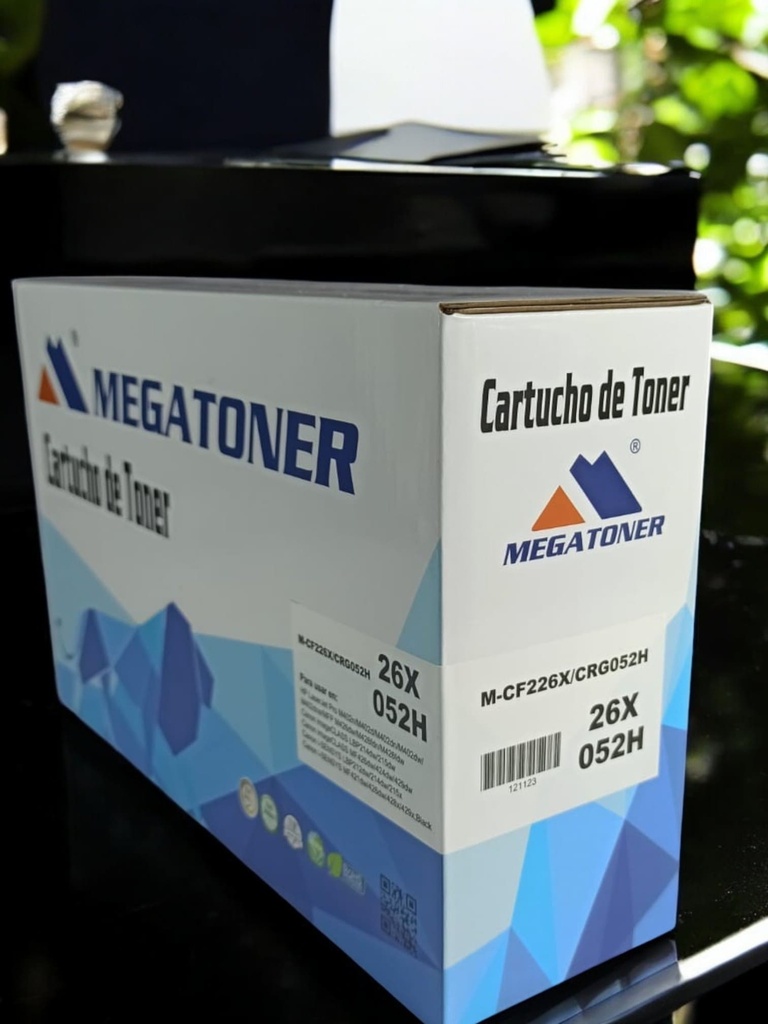 Tóner HP 26X/052H MEGATONER Genérico Negro (M-CF226X/CRG052H) Compatible con HP M402 M426 Canon LBP214 MF426 i-SENSYS LBP212 MF421