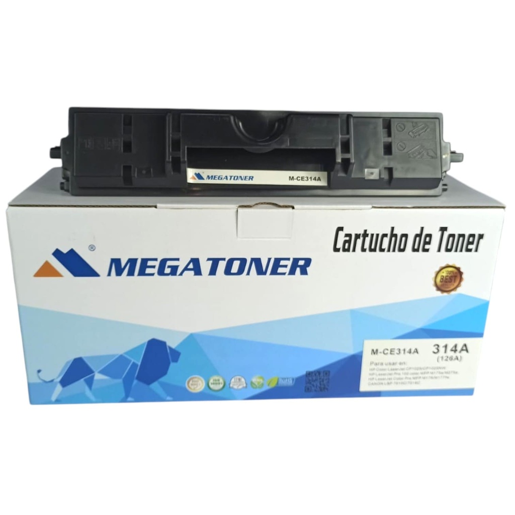 Tambor de Creación de Imágenes HP 126A (CE314A) Compatible con HP CP1025, M175, M176, M177, TopShot M275 | Megatoner