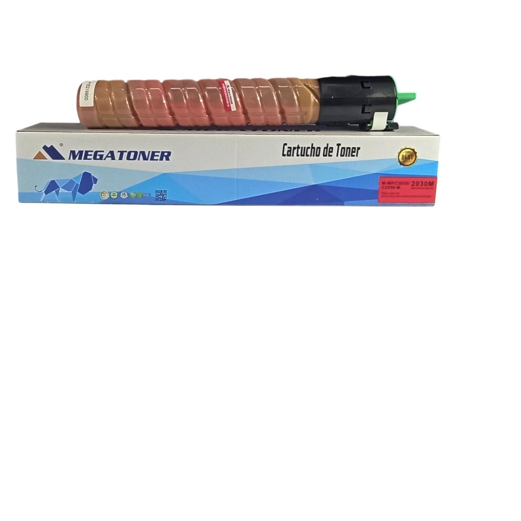 Tóner Ricoh 2030/2550 (MPC2030/C2550 M) Compatible con Ricoh Aficio MPC2030, MPC2530 | Megatoner