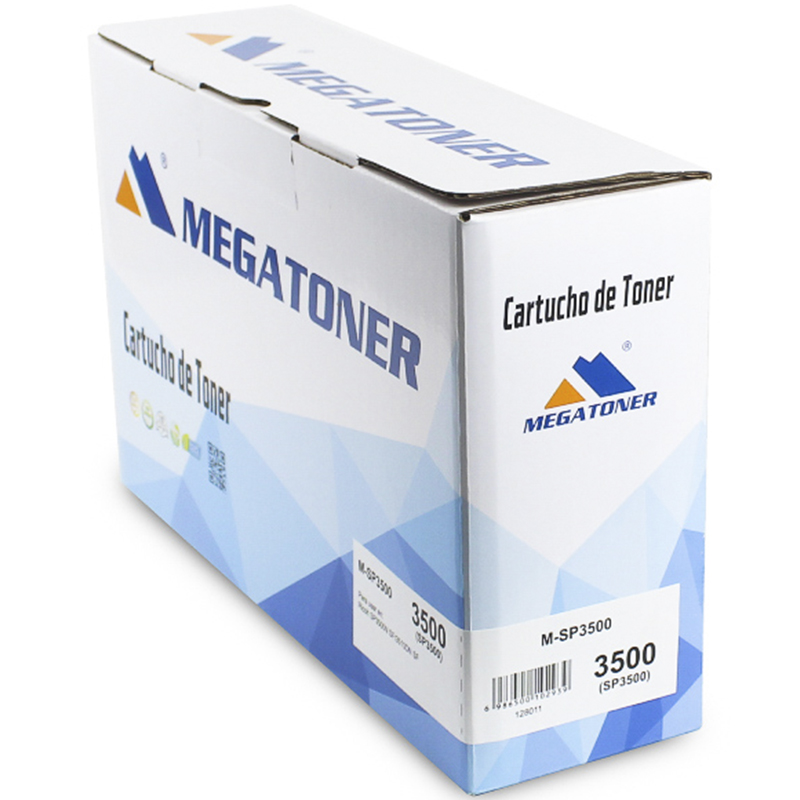 Tóner Ricoh 3500 MEGATONER Genérico Negro (M-SP3500) Compatible con Ricoh SP3500 SP3510