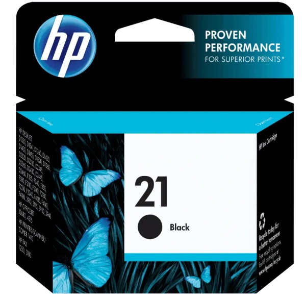 Cartucho de Tinta HP 21 Negra (C9351AL) - Original