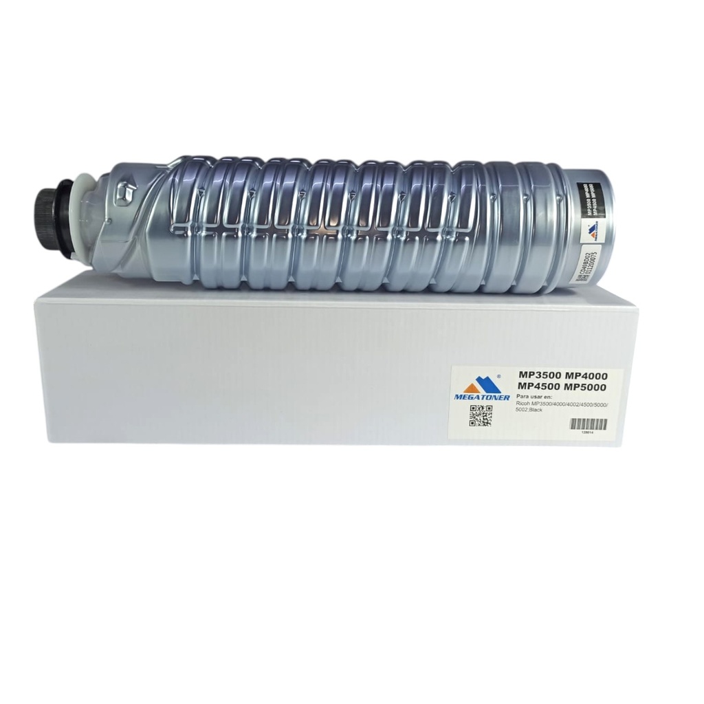 Tóner Ricoh 4500 MEGATONER Genérico Negro (M-MP4500) Compatible con Ricoh MP4500 MP5000 MP5002