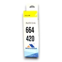 Botella de Tinta Epson 664 Yellow (M-T664420) Compatible con Epson L220 L365 L565 | MEGATONER