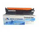 Tóner HP 17X (CF217X) Compatible con HP M102, M130  
CN LBP112, LBP113 | Megatoner
