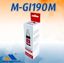 Botella de Tinta Canon GI190 MEGATONER Genérico Magenta (M-GI190) Compatible con Canon G1100 G2100 G3100 G4100